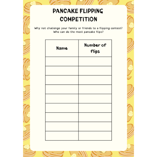 Pancake Day Activities {PDF} - Image 5