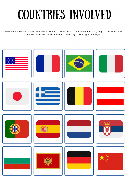 lots of different country flags