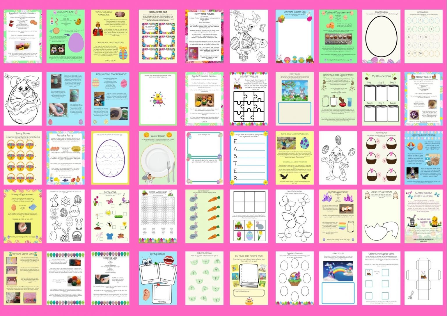 Early Years Easter (3-7) - Curious Little Monkeys Educational Resources