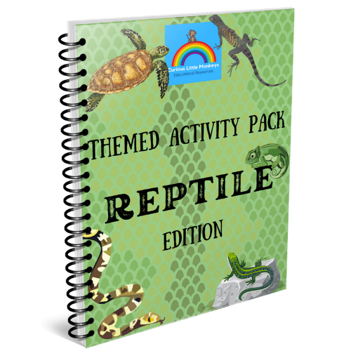 Reptile Activity Pack - Curious Little Monkeys Educational Resources