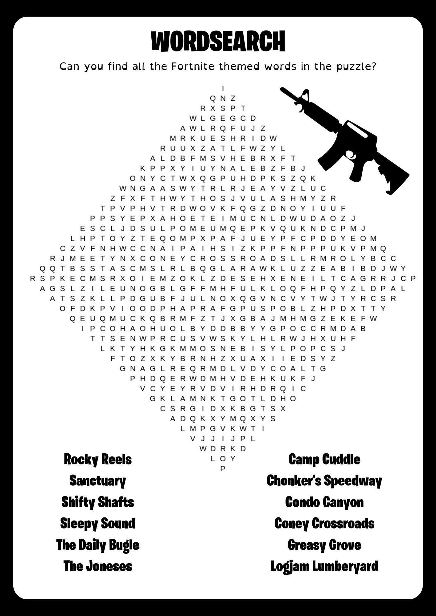 Literacy activities for fortnite fans pdf curious little monkeys